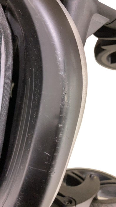 Shop Mockingbird Single 2.0 Stroller, 2025, Black, Silver With Penny Leather, Windowpane at GoodBuy Gear