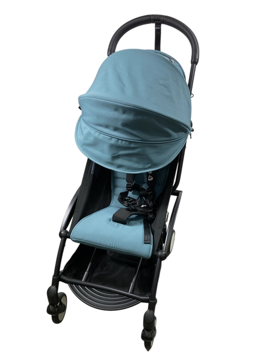 Shop Stokke YOYO3 Complete Stroller, 2024, Aqua, Black at GoodBuy Gear