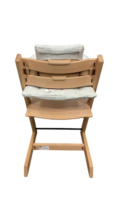 Shop Stokke Tripp Trapp Complete High Chair, Natural, Mosaic Green, 2 at GoodBuy Gear