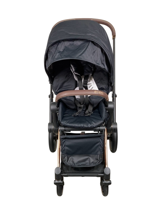 Shop Cybex PRIAM Stroller, 2019, Premium Black, Rose Gold at GoodBuy Gear