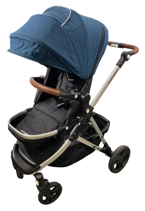 Shop Mockingbird Single 2.0 Stroller, 2024, Sea, Silver With Penny Leather, Windowpane at GoodBuy Gear