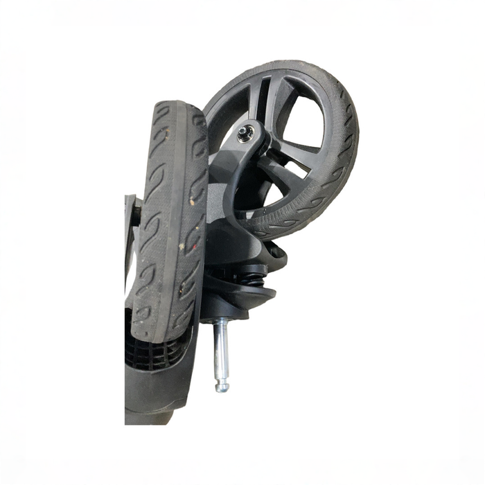 Shop Mockingbird Single to Double 3.0 Stroller, 2025, Black Windowpane, Charcoal with Black Leather at GoodBuy Gear