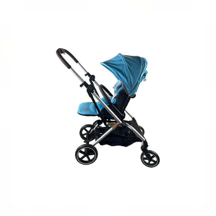 Shop Cybex Eezy S Twist+2 Stroller, 2022, Beach Blue at GoodBuy Gear