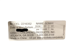 Shop DRAFT - Graco GoMax Baseless Infant Car Seat ft. Insta-Install Rigid LATCH, 2026, Ace, Without Base at GoodBuy Gear