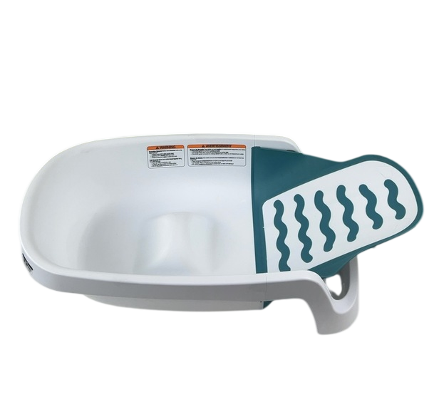 Shop The First Years Sure Comfort 4 in 1 Reclining Bathtub, White/Teal at GoodBuy Gear