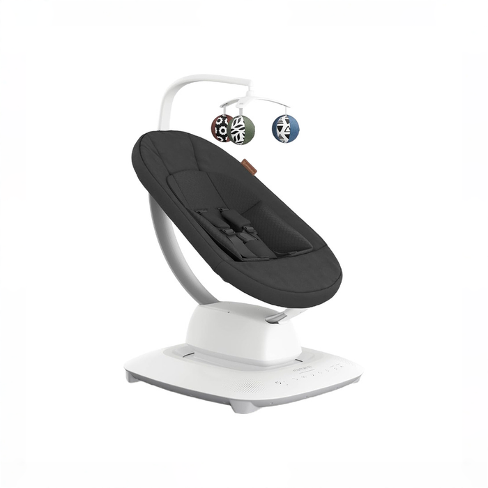 Shop UPPAbaby Mamaroo Smart Swing, Jake (Charcoal Melange) at GoodBuy Gear