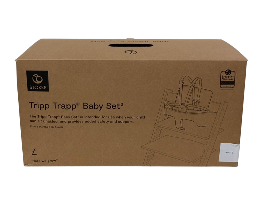 Shop Stokke Tripp Trapp Baby Set2, White at GoodBuy Gear
