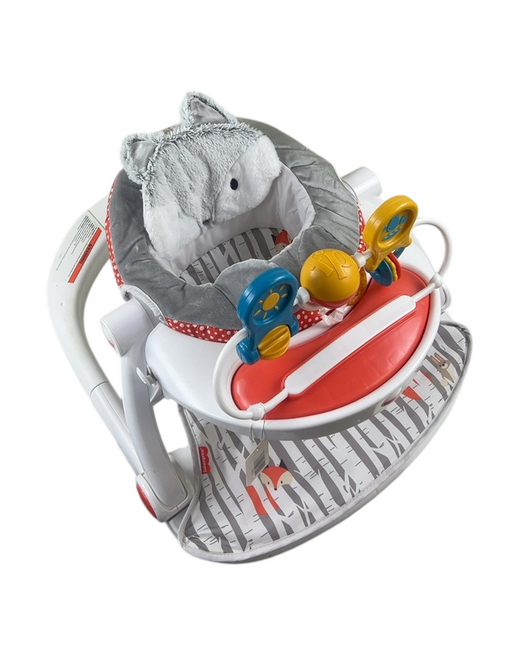 Shop Fisher Price Premium Sit-Me-Up Floor Seat with Toy Tray, Peek-A-Boo Fox at GoodBuy Gear