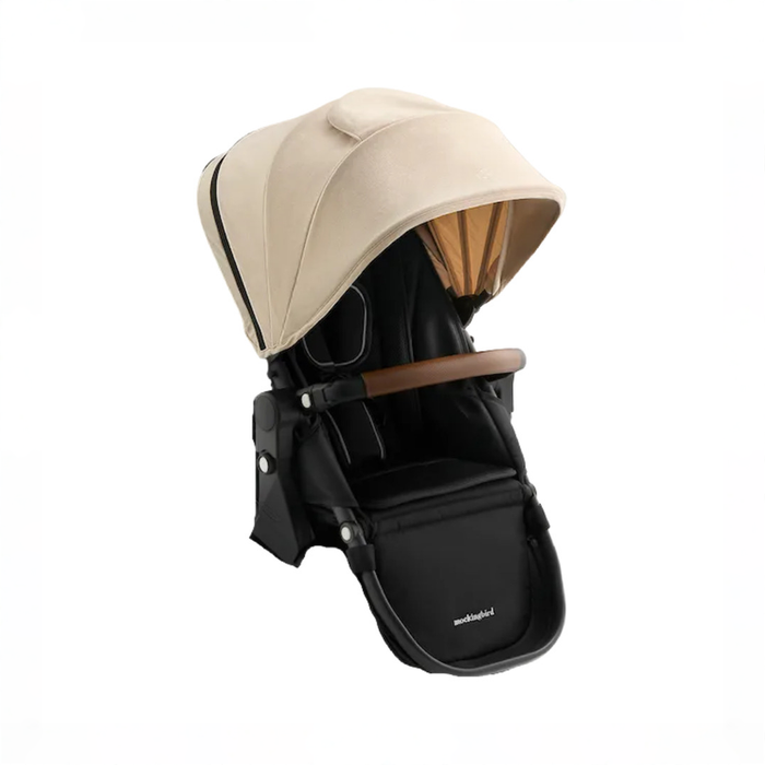 Shop Mockingbird 2nd Seat Kit 3.0, Charcoal with Penny Leather, Oatmeal Solid at GoodBuy Gear