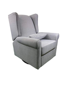 used DaVinci Hayden Recliner And Swivel Glider, Misty Gray