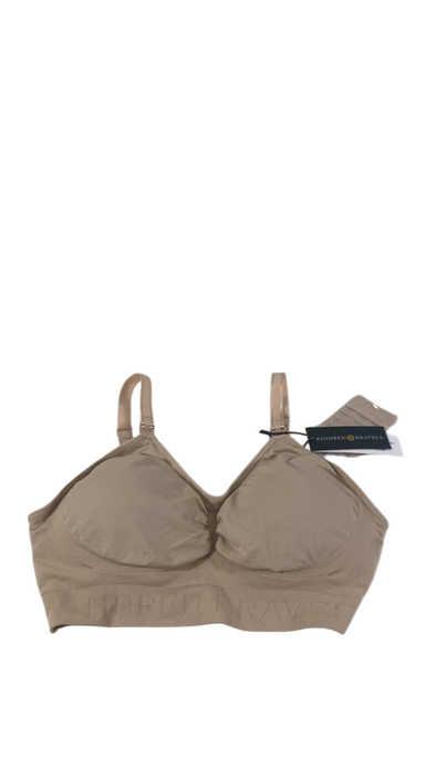Shop Kindred Bravely Sublime Hands-Free Pumping & Nursing Bra, Beige, Large, Regular at GoodBuy Gear