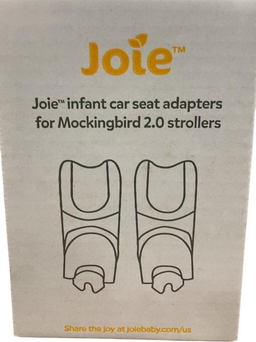 Shop Joie Mockingbird 2.0 Stroller Adapters, Black at GoodBuy Gear
