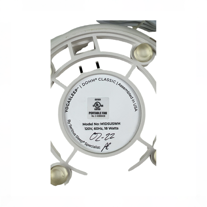 Shop Yogasleep Dohm Sound Machine, Classic, White at GoodBuy Gear