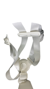 Shop Lalo High Chair with Infant Kit, Coconut, Grey, Natural Wood at GoodBuy Gear