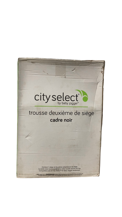 Shop Baby Jogger City Select 2 Second Seat Kit, Silver at GoodBuy Gear