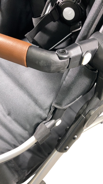 Shop Mockingbird Single to Double 2.0 Stroller, 2024, Sea, Silver With Penny Leather, Windowpane at GoodBuy Gear