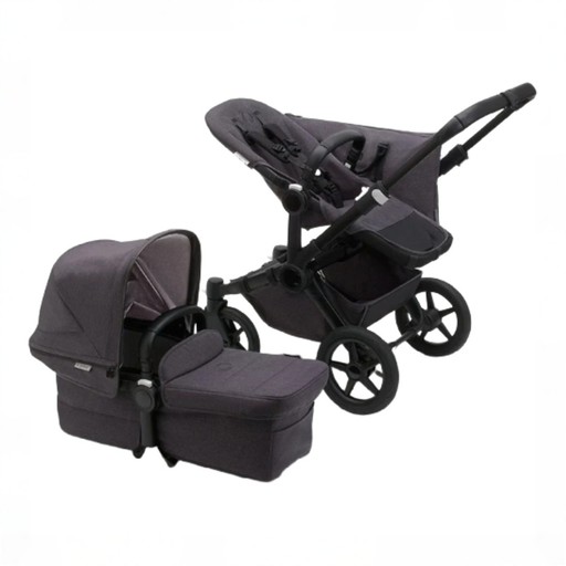 Shop Bugaboo Donkey 5 Mono Stroller, 2025, Black, Washed Black, Washed Black at GoodBuy Gear
