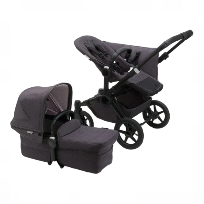 Shop Bugaboo Donkey 5 Mono Stroller, 2025, Black, Washed Black, Washed Black at GoodBuy Gear