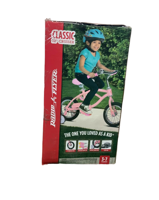 secondhand Radio Flyer Classic 12 inch Cruiser, Pink