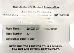 Shop Zoe Terra Stroller, 2021, Grey at GoodBuy Gear