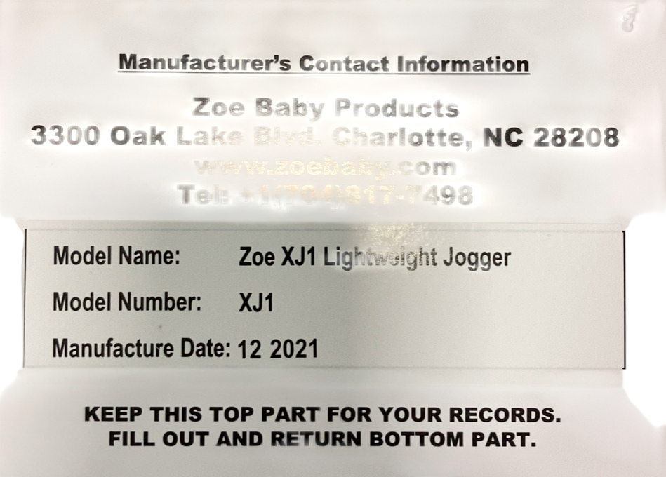 Shop Zoe Terra Stroller, 2021, Grey at GoodBuy Gear