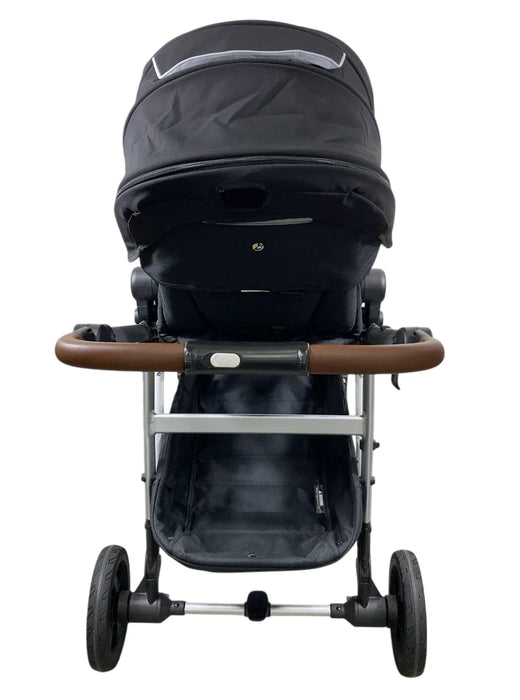 Mockingbird Single to Double 2.0 Stroller, Black, Watercolor Drops, Silver With Penny Leather, 2025