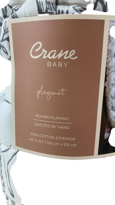 Shop Crane Baby Cotton Quilted Play Mat, Ezra (Woodland Animal) at GoodBuy Gear