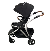 Shop Mockingbird Single to Double 2.0 Stroller, Black, Windowpane, Silver With Penny Leather, 2024 at GoodBuy Gear