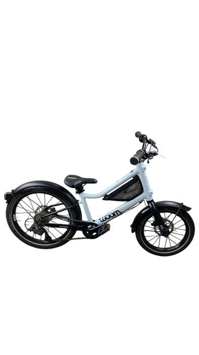 Shop Woom NOW 4 Bike, Ice Blue/Carbon Black at GoodBuy Gear