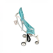 Shop Evolur Roamer Ultra Light Stroller, White Blue at GoodBuy Gear
