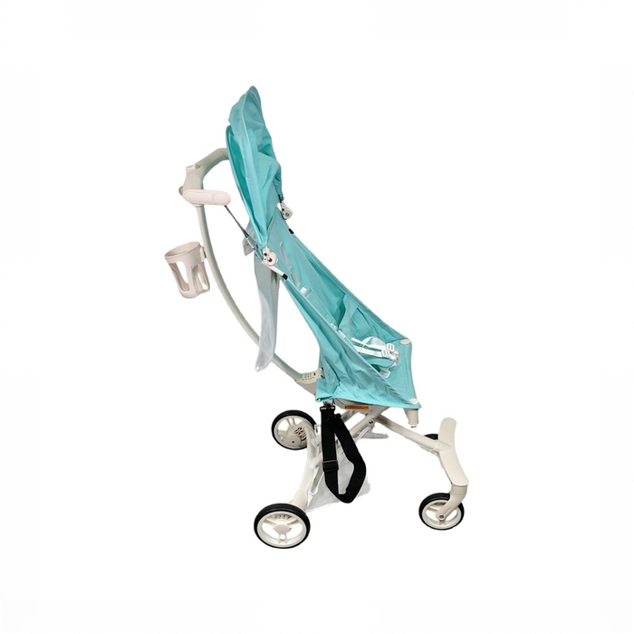 Shop Evolur Roamer Ultra Light Stroller, White Blue at GoodBuy Gear