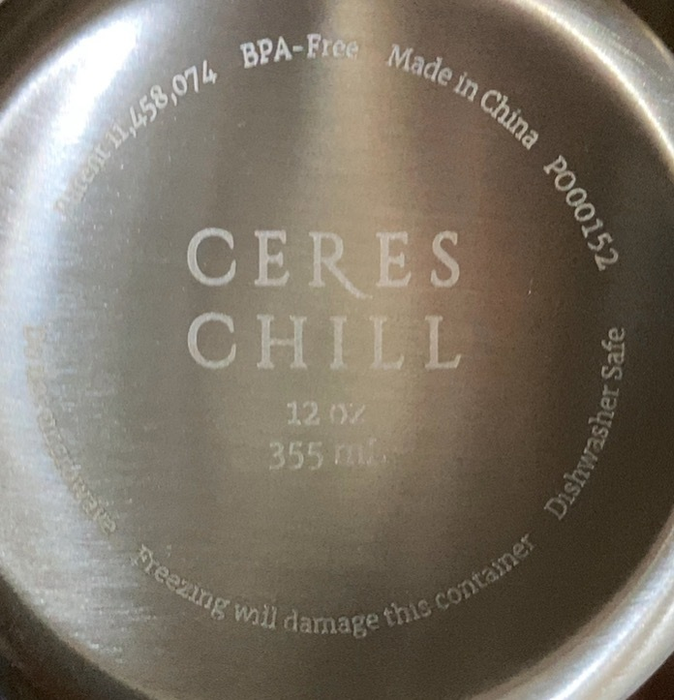 Shop Ceres Chill Stainless Steel Bottle (Fridge Storage/Bottle Feeding/Pump Bottle), 12oz, Single Pack at GoodBuy Gear