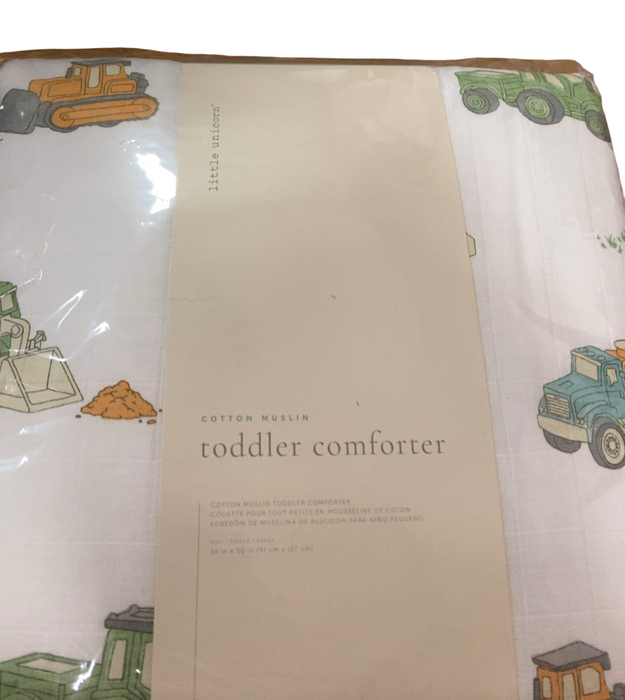 Shop Little Unicorn Toddler Comforter, Work Trucks at GoodBuy Gear