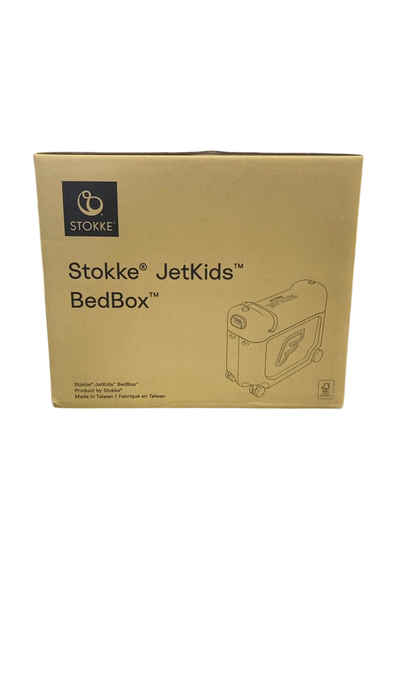Shop Stokke JetKids BedBox + Crew Backpack Travel Bundle, Midnight Gray at GoodBuy Gear
