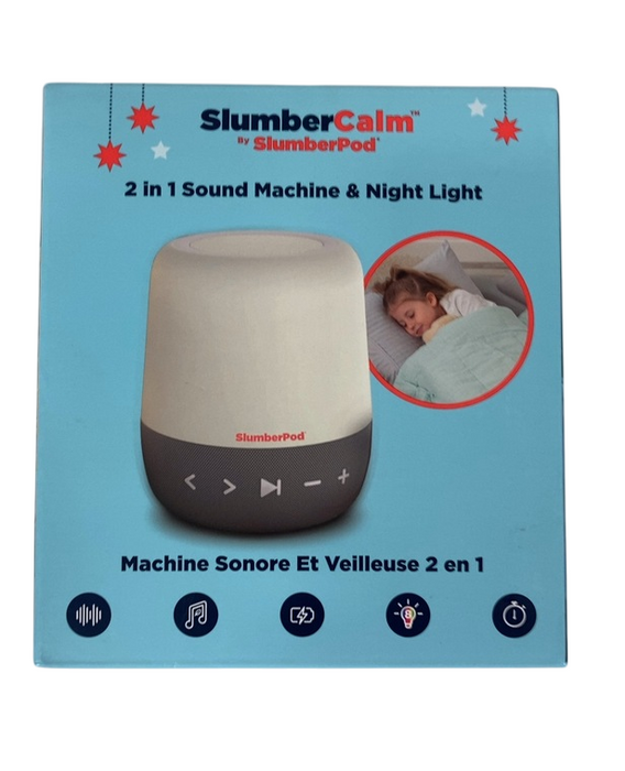 Shop SlumberPod SlumberCalm 2 in 1 Sound Machine & Night Light at GoodBuy Gear