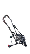 Shop DRAFT - UPPAbaby MINU Stroller Frame Only, Silver with Saddle Leather, unknown at GoodBuy Gear