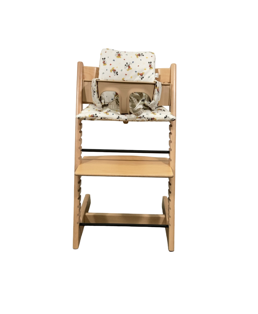 stokke honeycomb happy Stokke Tripp Trapp Complete High Chair, Natural, Mickey Celebration, 1