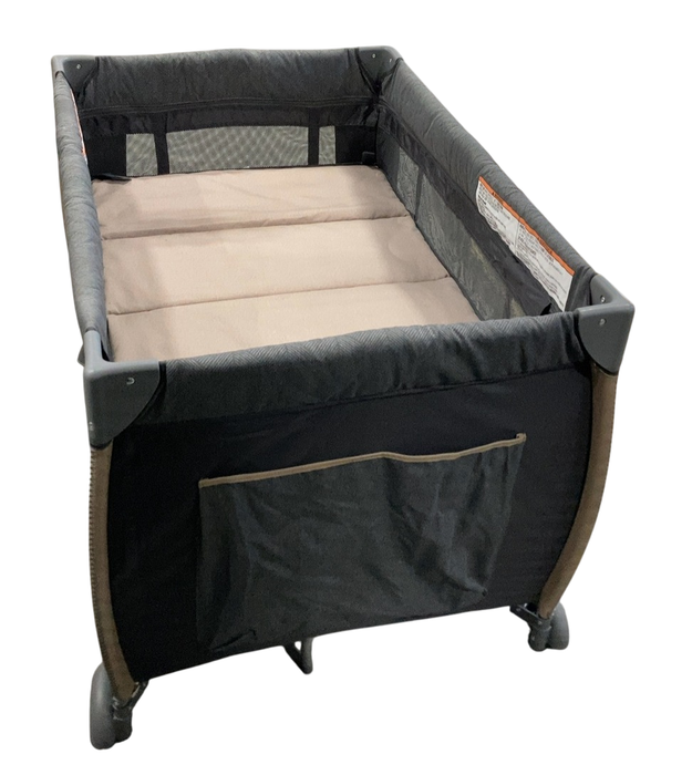 Shop Monbebe Flex Portable Playard, Deluxe, Castle Point at GoodBuy Gear