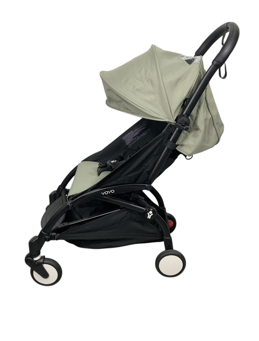 Shop Babyzen YOYO2 Complete Stroller, 2023, Black with Olive at GoodBuy Gear