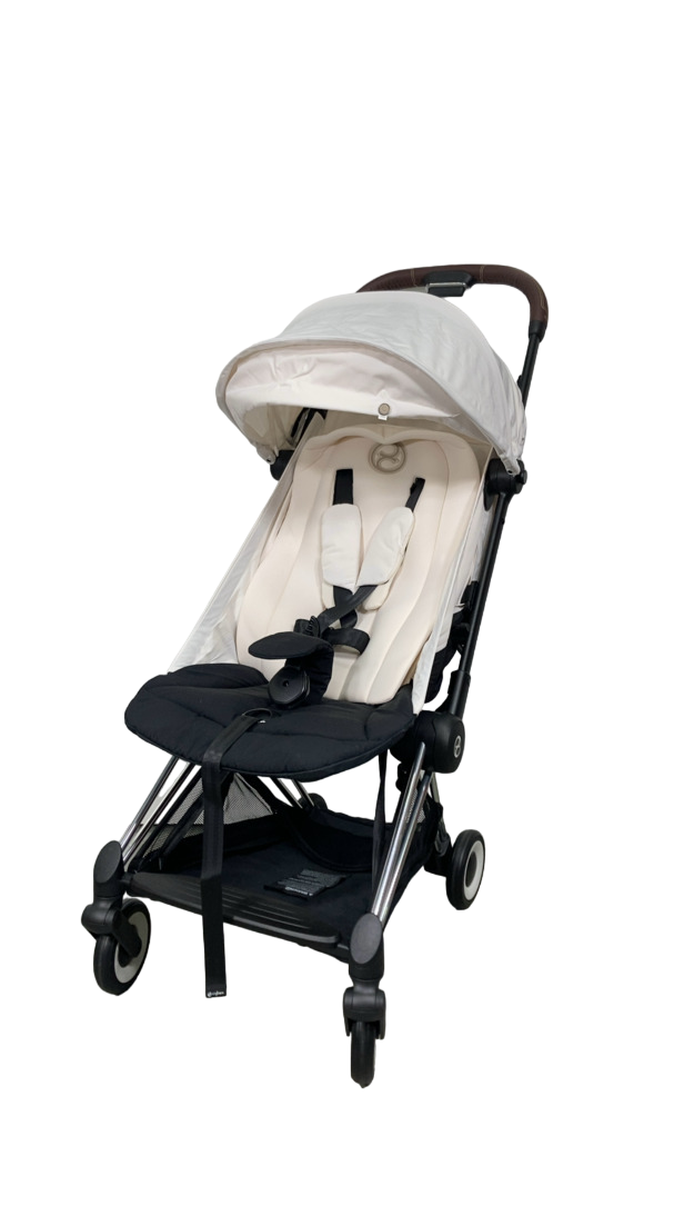 cybex coya 2023 Cybex Coya Stroller, 2023, Chrome, Off White