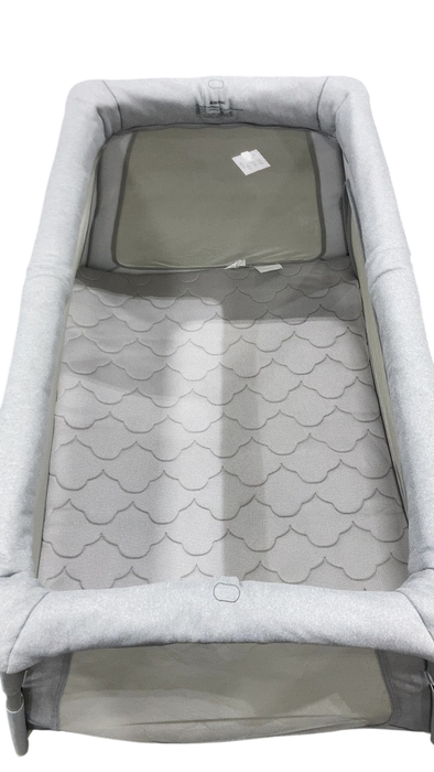 Shop Newton Travel Crib and Playard, 2025, Compact, Grey at GoodBuy Gear