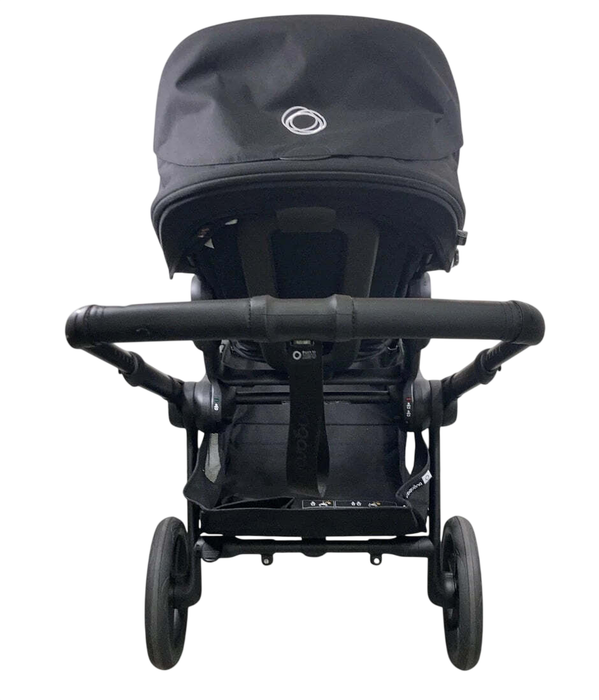 Shop Bugaboo Kangaroo Single To Double Stroller, 2025, Black, Midnight Black, Midnight Black at GoodBuy Gear