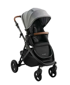Shop Mockingbird Single to Double 3.0 Stroller, 2025, Heather Grey, Charcoal with Penny Leather at GoodBuy Gear