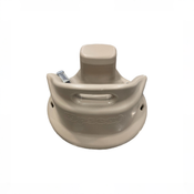 Shop Upseat Baby Floor & Booster Seat with Tray, Taupe at GoodBuy Gear