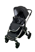 Shop Mockingbird Single to Double 2.0 Stroller, Silver with Black Leather, 2024, Windowpane, Black at GoodBuy Gear