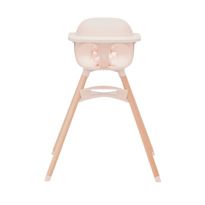 Shop Lalo 3 in 1 High Chair Kit, Grapefruit, Grapefruit, Natural Wood at GoodBuy Gear