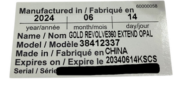 Shop Evenflo Gold Revolve 360 Extend All-in-one Rotational Car Seat With SensorSafe, Opal, 2024 at GoodBuy Gear