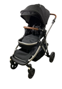Shop Mockingbird Single to Double 2.0 Stroller, 2024, Black, Silver With Penny Leather, Windowpane at GoodBuy Gear