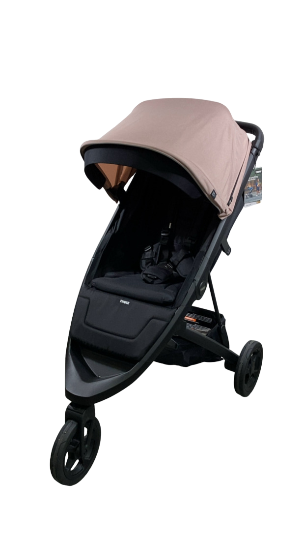 thule spring compact stroller Thule Spring Stroller, 2024, Black, Misty Rose