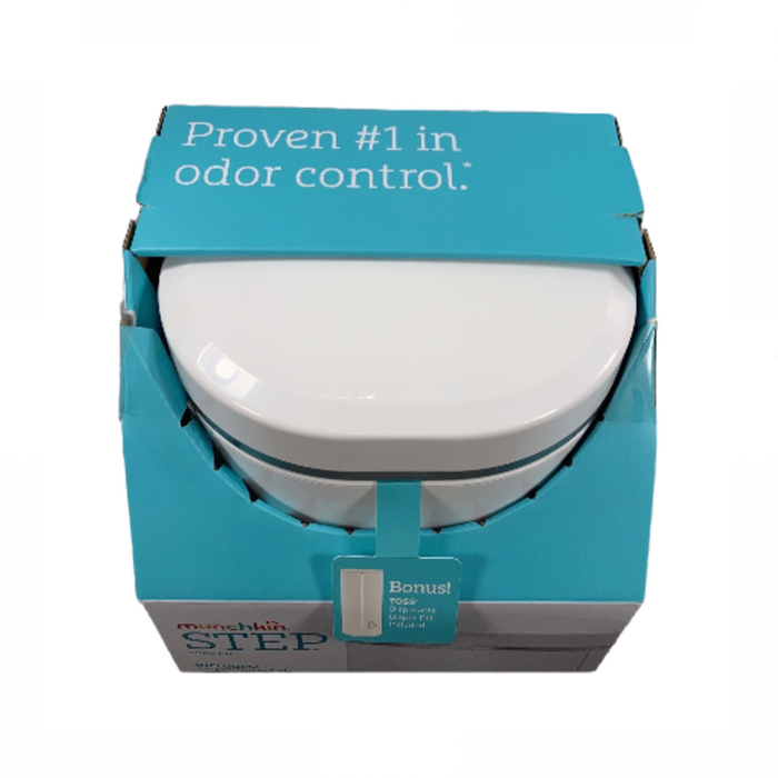 Shop Munchkin Step Diaper Pail, White at GoodBuy Gear